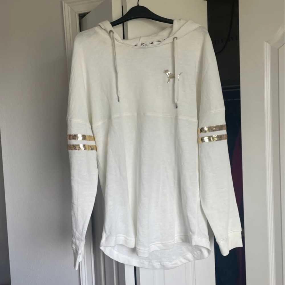 Vs Pink Bling Hoodie NWT